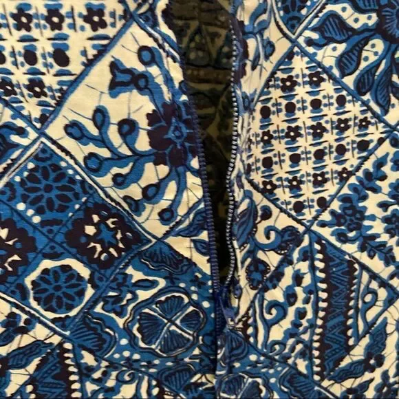 Floral Print 3/4 Sleeve Round Neck Midi A-Line Dress - Picture 10 of 12